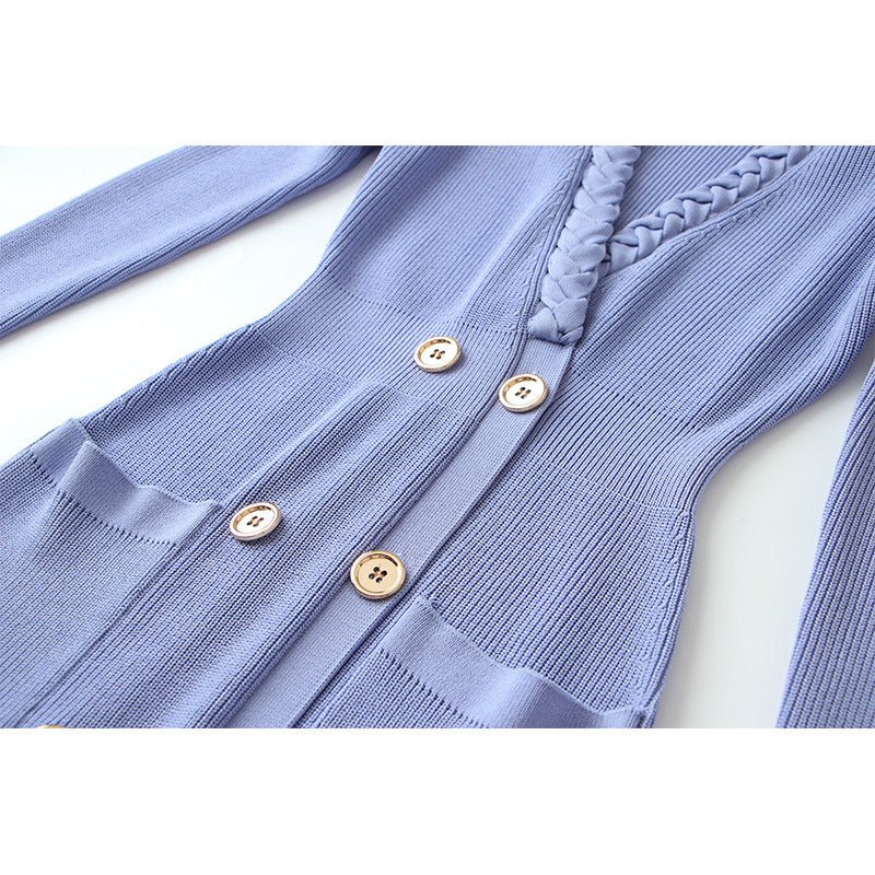 Retro Knitted Hepburn Dress For Women, Greenwich Village, BYMANYC New York. - StepByStep