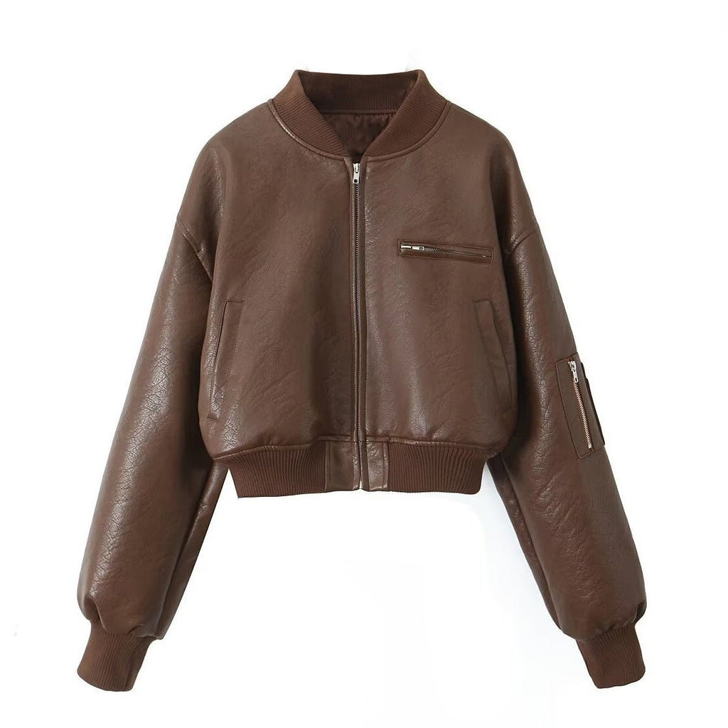 Retro - Style Zipper Jacket For Women, Tribeca, BYMANYC New York. - StepByStep