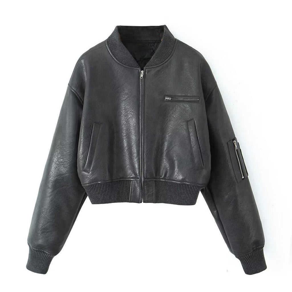 Retro - Style Zipper Jacket For Women, Tribeca, BYMANYC New York. - StepByStep