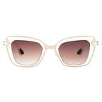 AirDP Rio de Janeiro C1 sunglasses in gold, brown, transparent