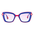 AirDP Rio de Janeiro C4 sunglasses in gold, blue, red