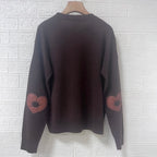 Rowan M518 Manica Patche Jacquard Maglia Pullover Inverno O - Collo Manica lunga Maglione femminile Classico Casual Lady Top 2026 - StepByStepNow