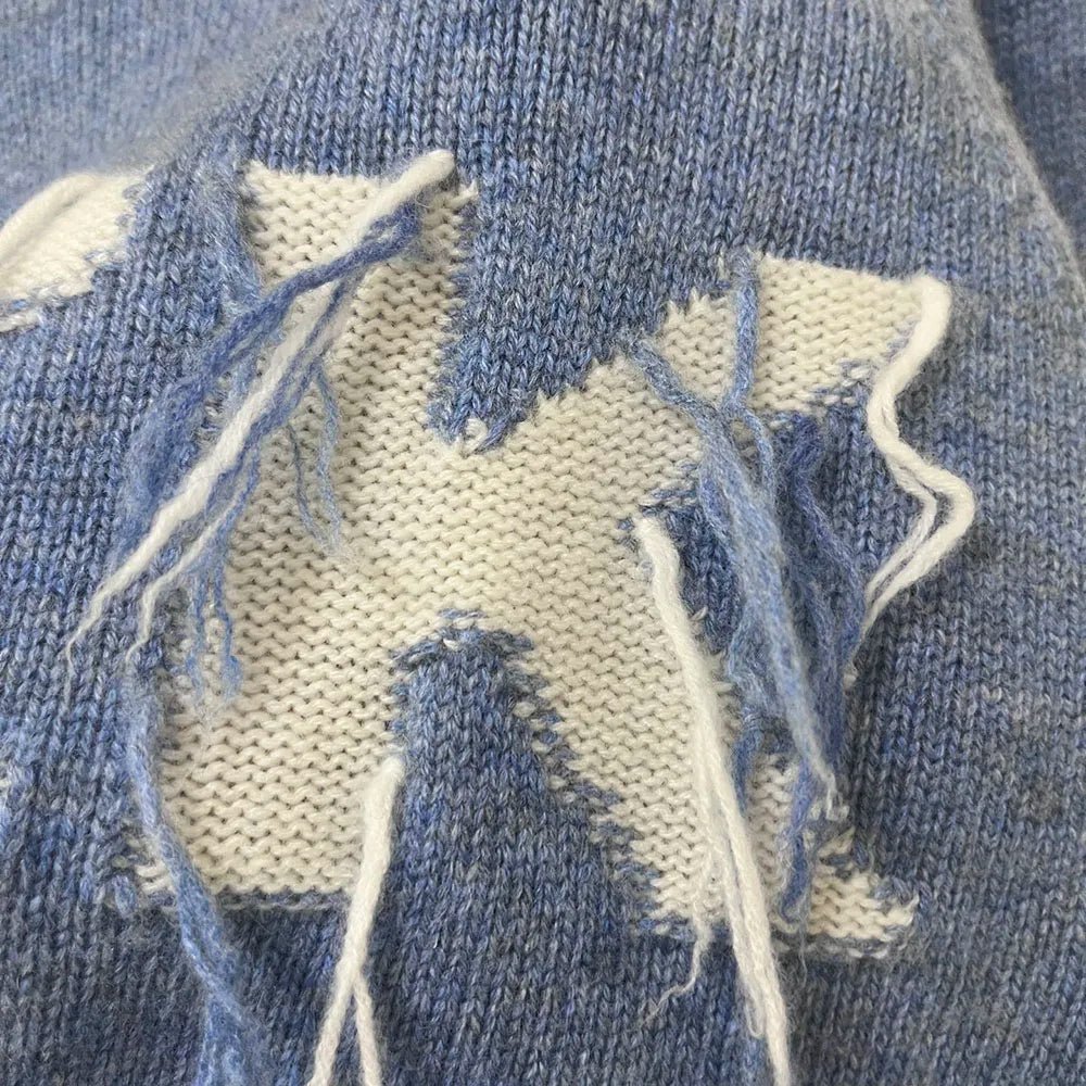 Rowan M528 Lettera Del Ricamo Jacquard Maglia Pullover Inverno Dolcevita Manica Lunga Maglione Femminile Classico Casual Lady Top 2026 - StepByStepNow