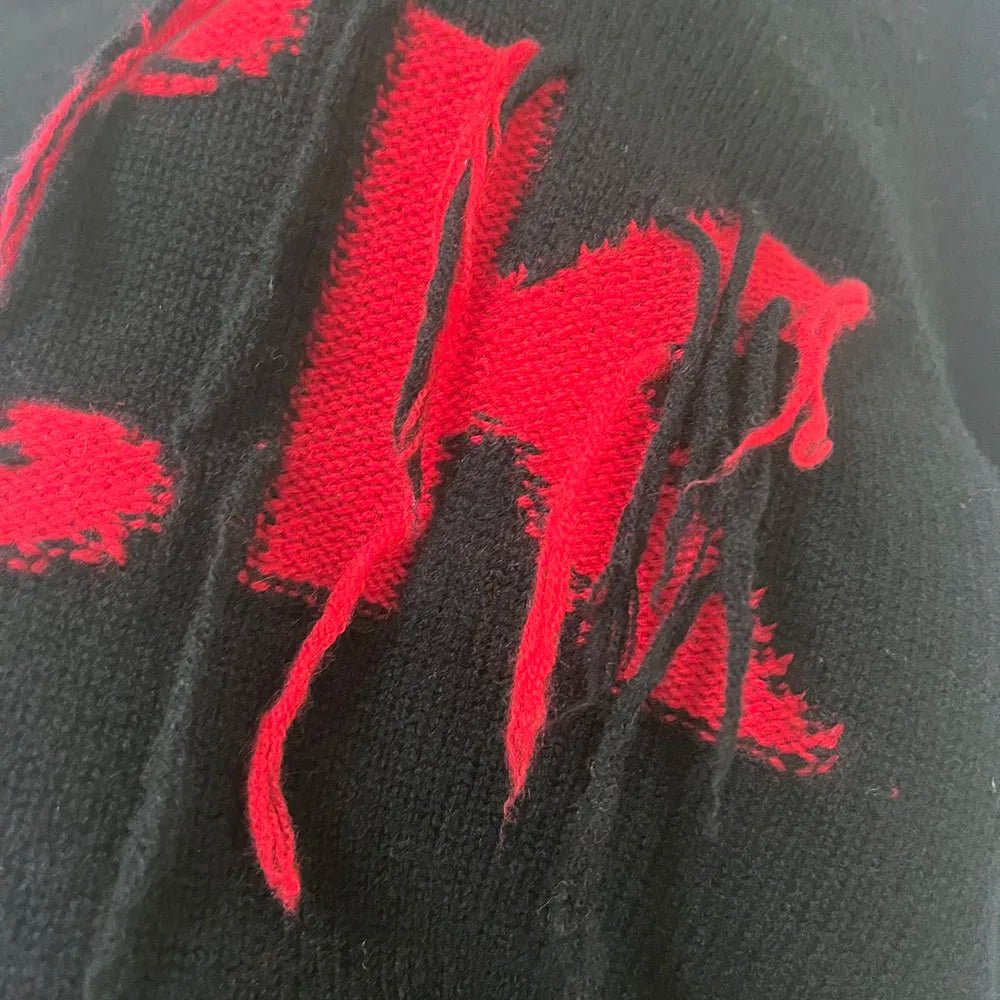 Rowan M528 Lettera Del Ricamo Jacquard Maglia Pullover Inverno Dolcevita Manica Lunga Maglione Femminile Classico Casual Lady Top 2026 - StepByStepNow