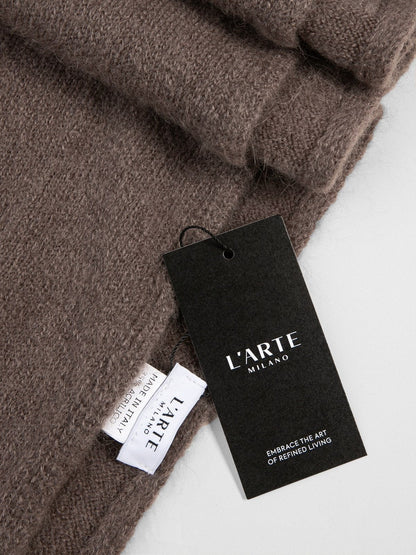 Scarf with Baby alpaca wool - StepByStep