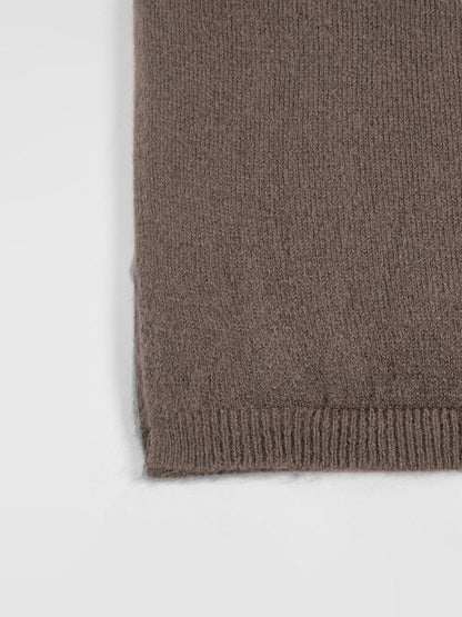 Scarf with Baby alpaca wool - StepByStep