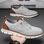 Scarpe casual da uomo Breeze Oxford alla moda Moda formale Business Scarpe urbane traspiranti per uomo Scarpe da ginnastica antiscivolo per uomo - StepByStepNow