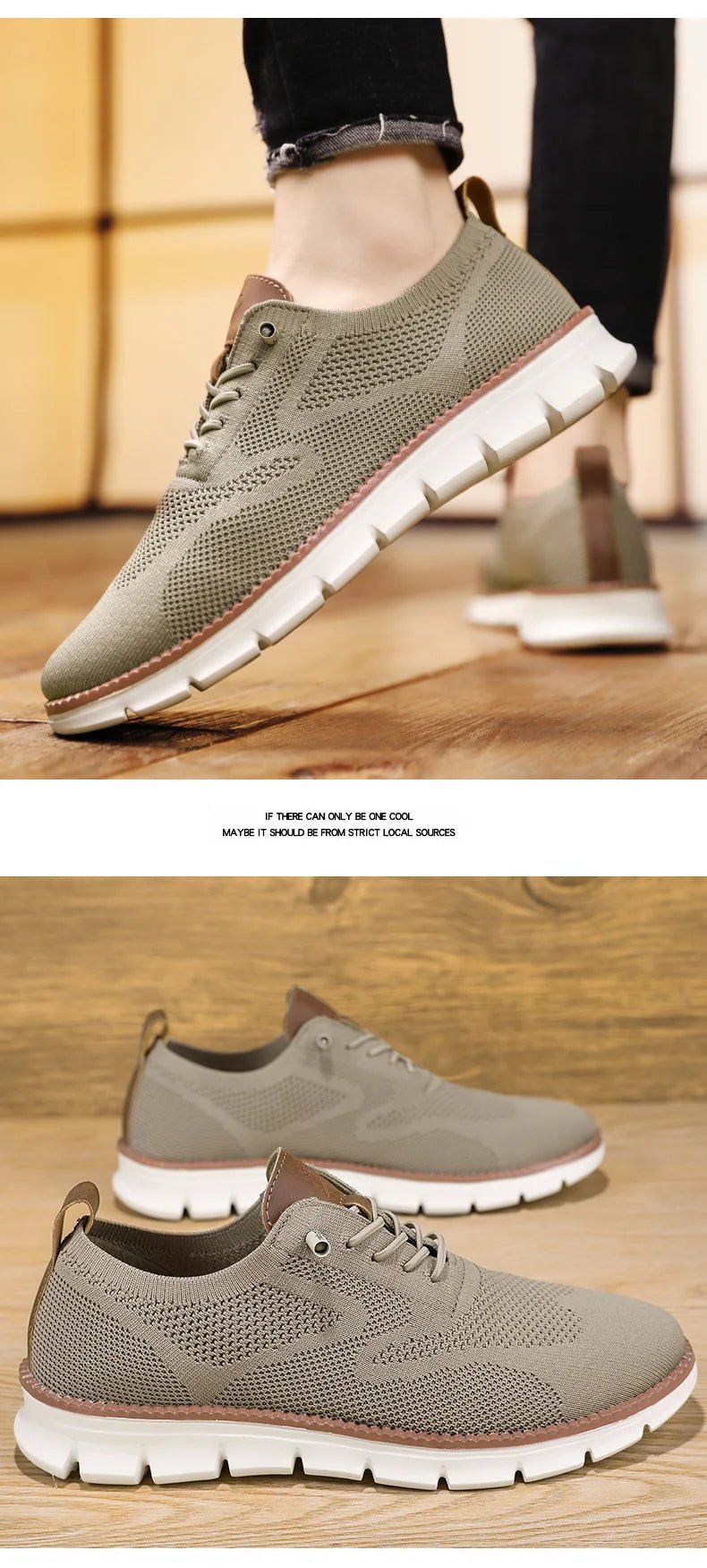 Scarpe casual da uomo Breeze Oxford alla moda Moda formale Business Scarpe urbane traspiranti per uomo Scarpe da ginnastica antiscivolo per uomo - StepByStepNow