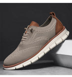 Scarpe casual da uomo Breeze Oxford alla moda Moda formale Business Scarpe urbane traspiranti per uomo Scarpe da ginnastica antiscivolo per uomo - StepByStepNow