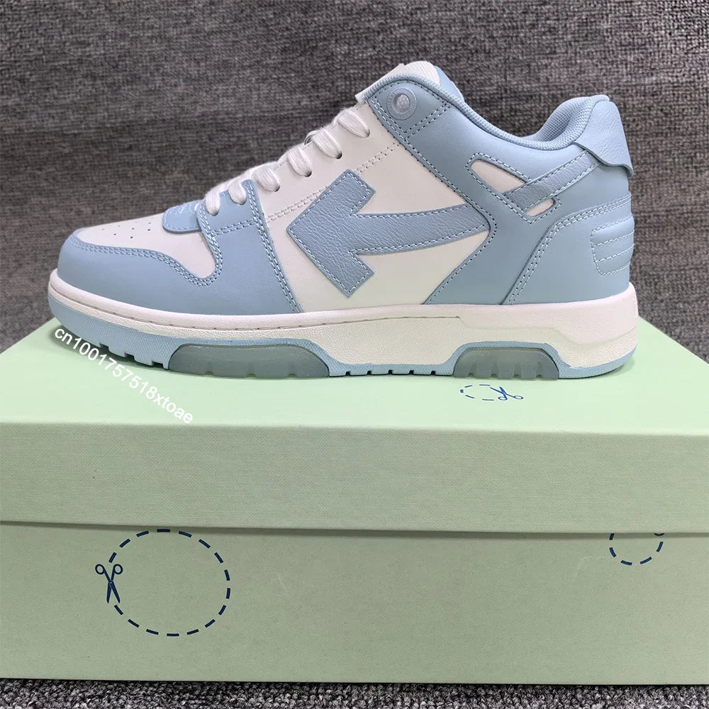 Scarpe da skateboard bianche/nere di alta qualità per uomo e donna Scarpe da ginnastica basse casual estive alla moda per passeggiate - StepByStepNow