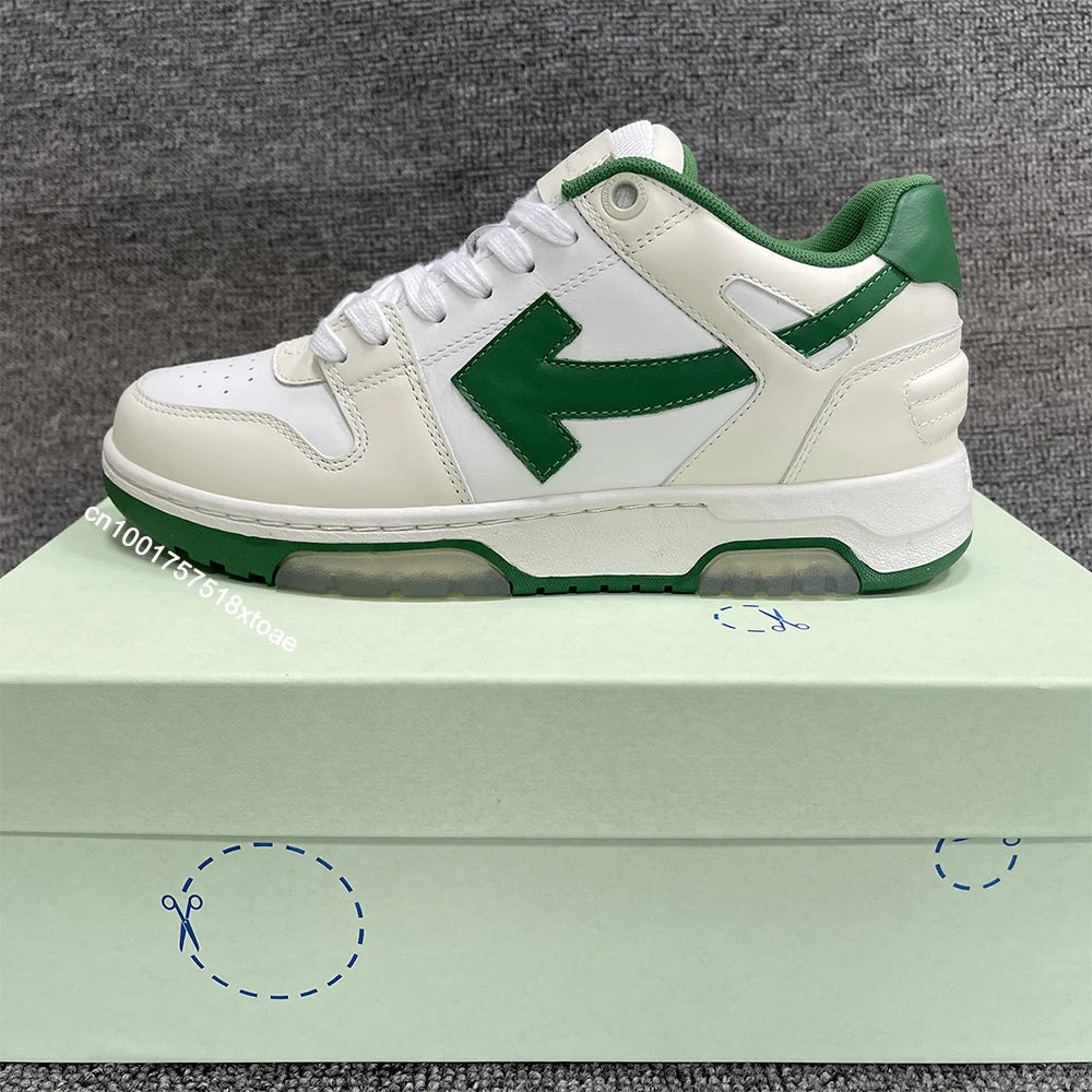 Scarpe da skateboard bianche/nere di alta qualità per uomo e donna Scarpe da ginnastica basse casual estive alla moda per passeggiate - StepByStepNow