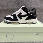 Scarpe da skateboard bianche/nere di alta qualità per uomo e donna Scarpe da ginnastica basse casual estive alla moda per passeggiate - StepByStepNow