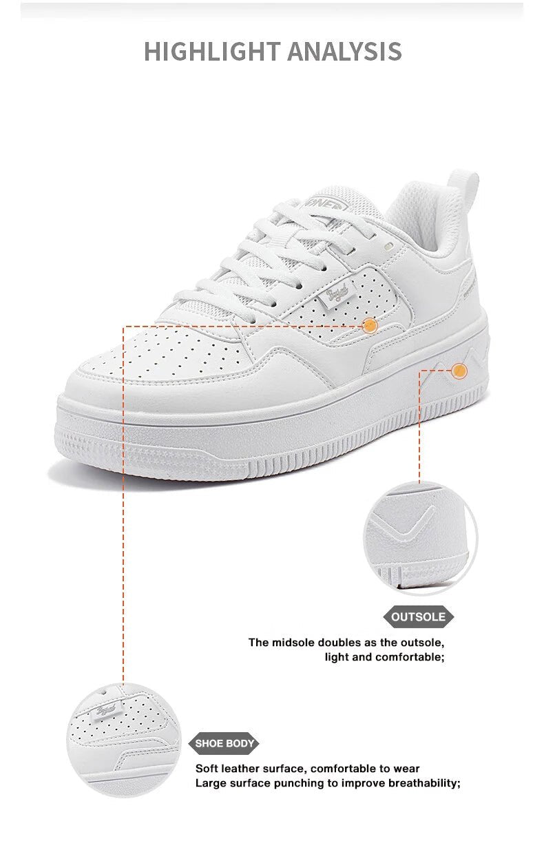 Scarpe sportive da donna a 361 gradi Trend All - Match Sneakers femminili Casual traspiranti antiscivolo resistenti all'usura con suola spessa - StepByStepNow