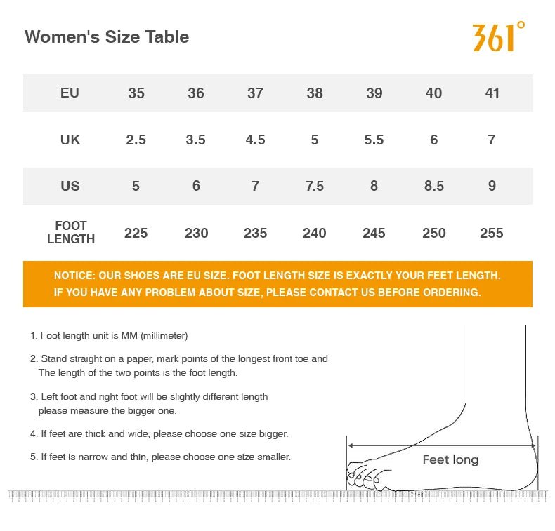 Scarpe sportive da donna a 361 gradi Trend All - Match Sneakers femminili Casual traspiranti antiscivolo resistenti all'usura con suola spessa - StepByStepNow