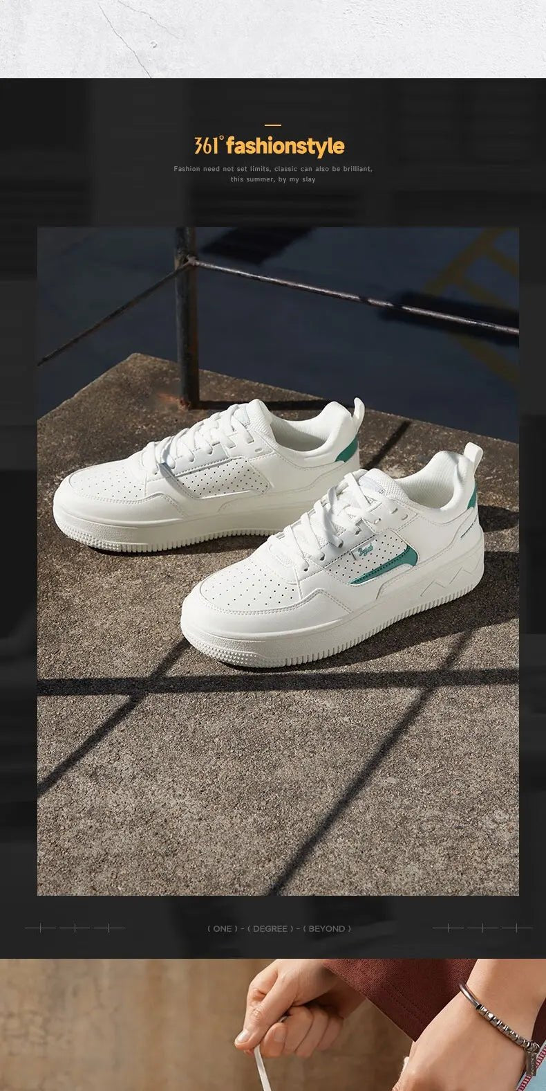 Scarpe sportive da donna a 361 gradi Trend All - Match Sneakers femminili Casual traspiranti antiscivolo resistenti all'usura con suola spessa - StepByStepNow