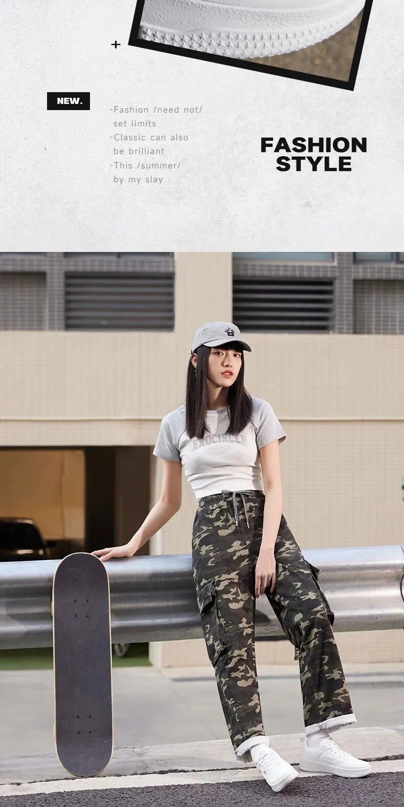 Scarpe sportive da donna a 361 gradi Trend All - Match Sneakers femminili Casual traspiranti antiscivolo resistenti all'usura con suola spessa - StepByStepNow