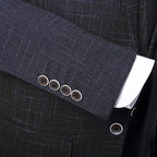 Set completo in 3 pezzi stile britannico - Banchetto di nozze alla moda da uomo di alta qualità Look europeo americano con pantaloni gilet giacca - StepByStepNow