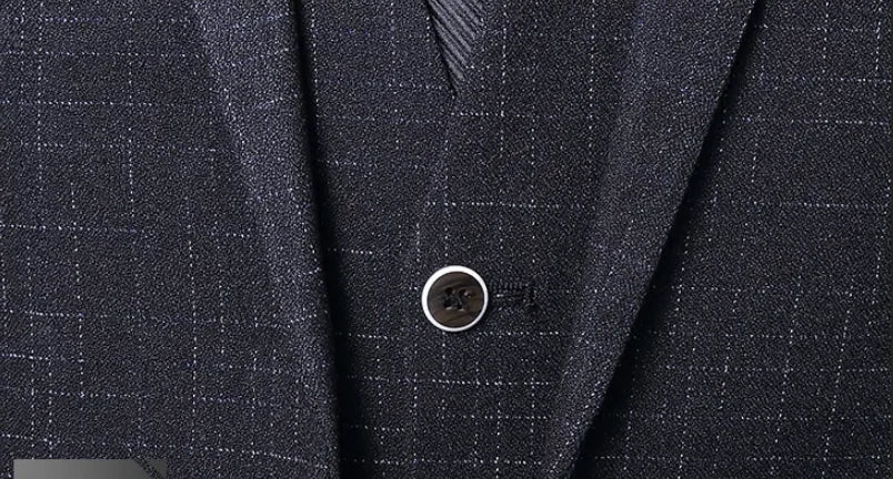 Set completo in 3 pezzi stile britannico - Banchetto di nozze alla moda da uomo di alta qualità Look europeo americano con pantaloni gilet giacca - StepByStepNow