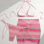 Sexy Bikinis 2026 Female Swimsuits Women's Three-Piece Swimwear Beach Swim Wear Bathing Suits Brazilian Bikini Set Pool Bather - StepByStepNow