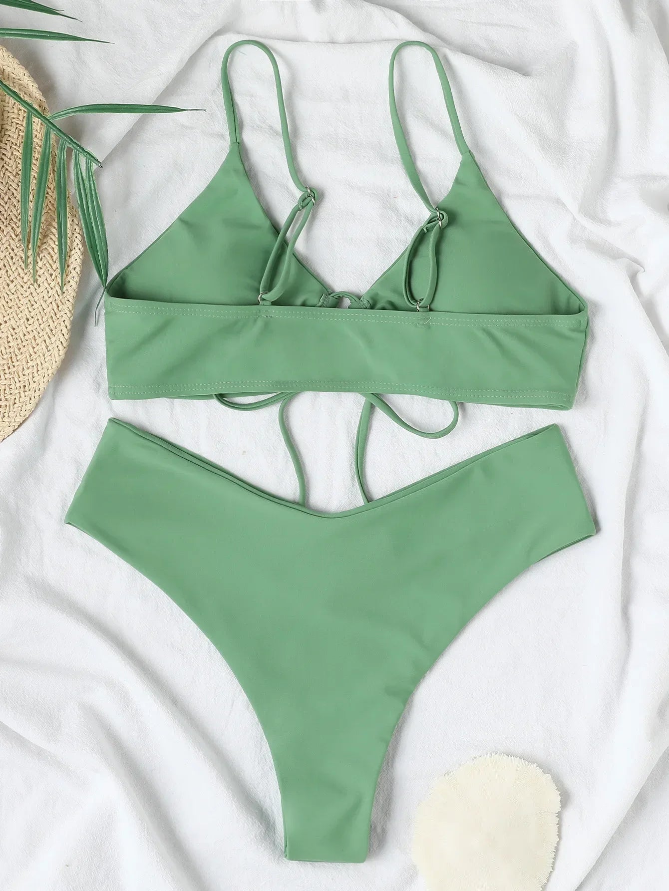 Sexy Summer Swimwear Thong Bikini 2026 Women Lace-up Swimsuits Swimming Bathing Suit Brazilian Bikinis Set Mujer Biquini - StepByStepNow