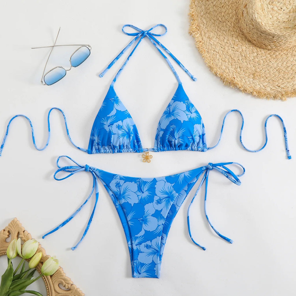 Women’s Three-Piece Bikini Set — Image 17