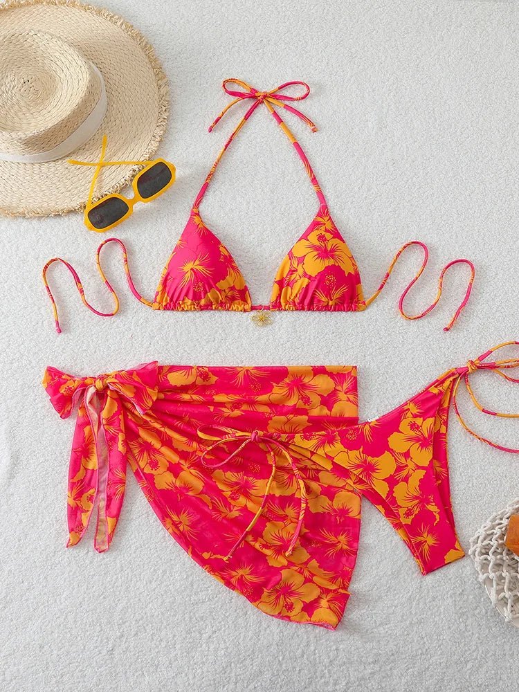 Women’s Three-Piece Bikini Set — Image 1