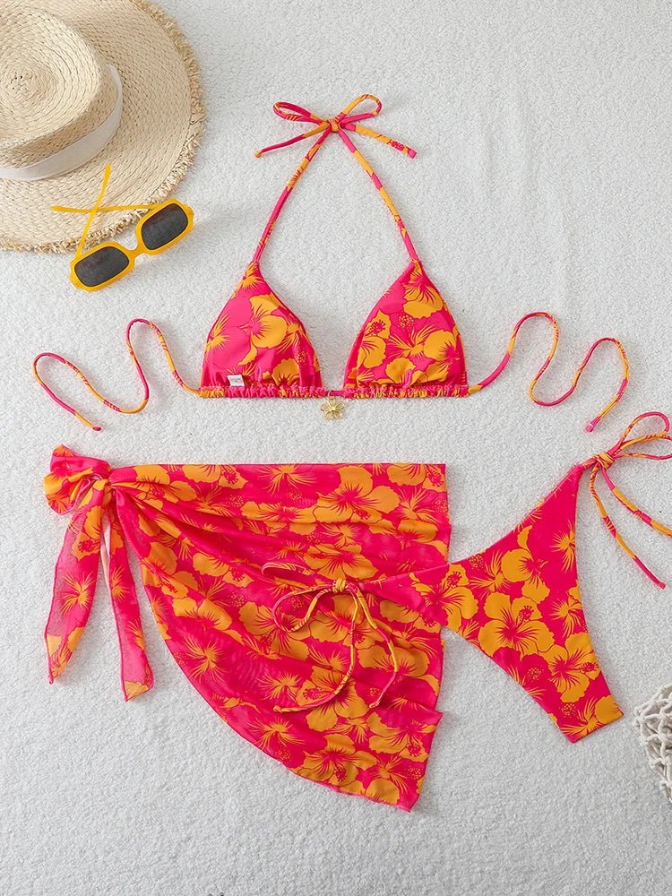 Women’s Three-Piece Bikini Set — Image 5
