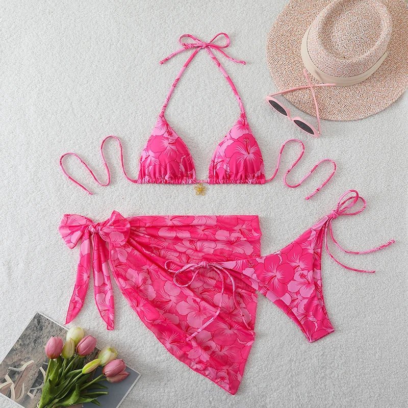 Women’s Three-Piece Bikini Set — Image 12
