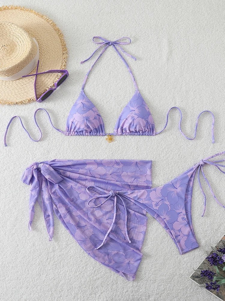 Women’s Three-Piece Bikini Set — Image 6