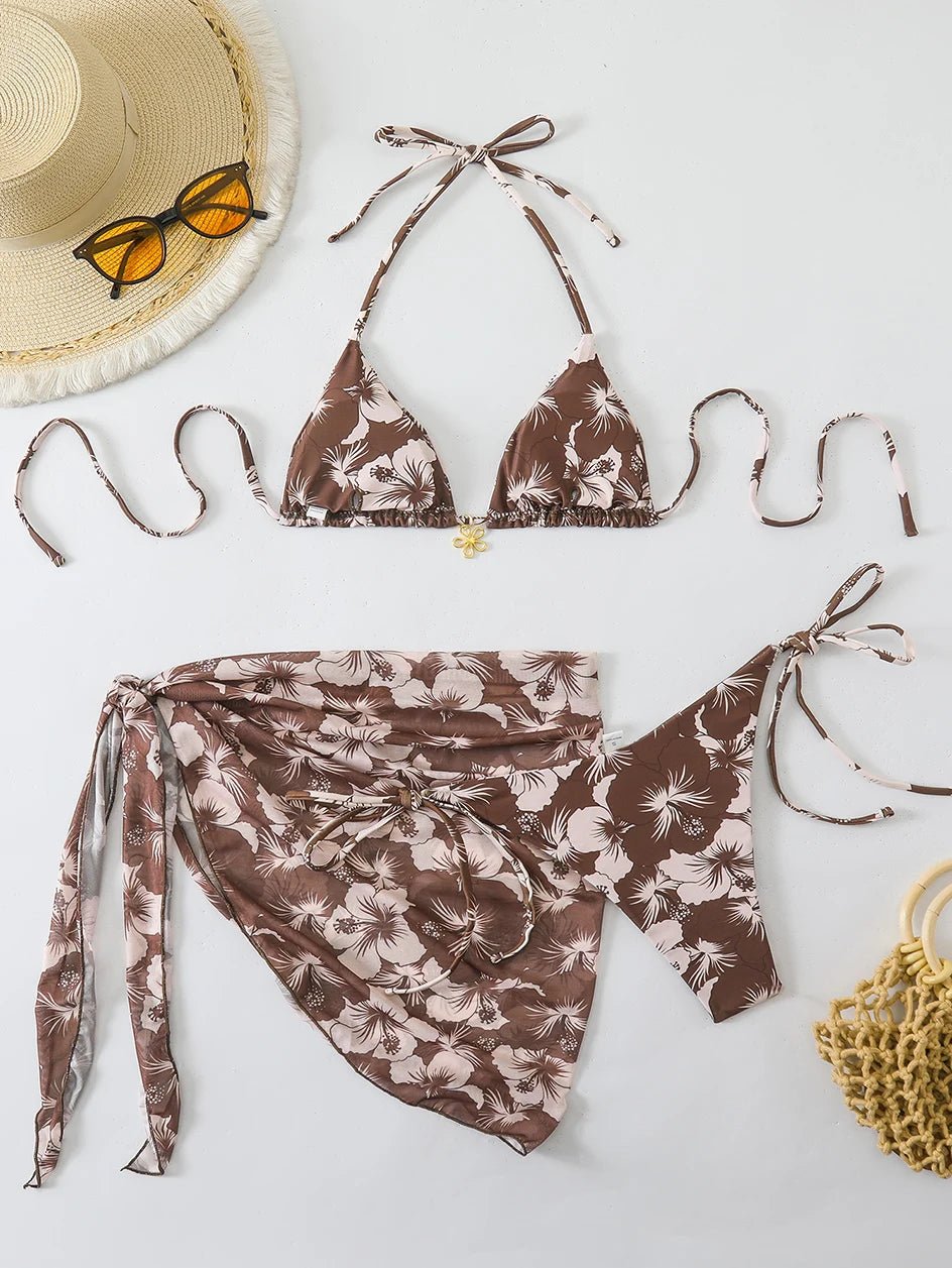 Women’s Three-Piece Bikini Set — Image 10