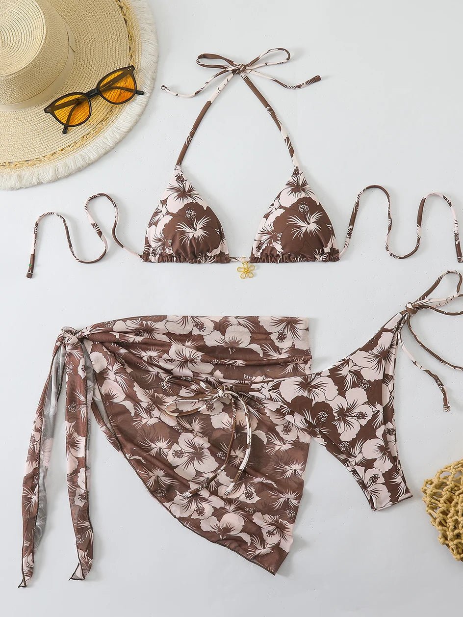Women’s Three-Piece Bikini Set — Image 7