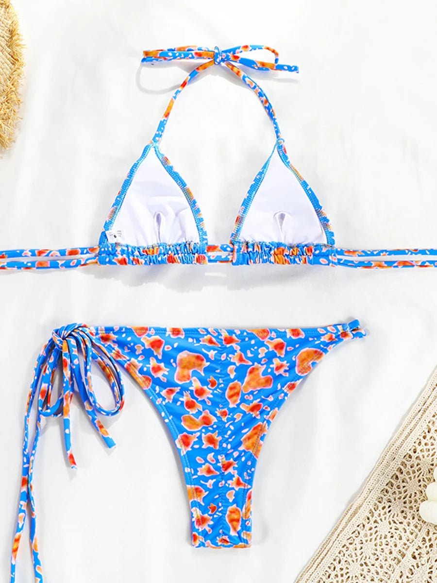 Women’s Thong-Bottom Bikini Set — Image 18
