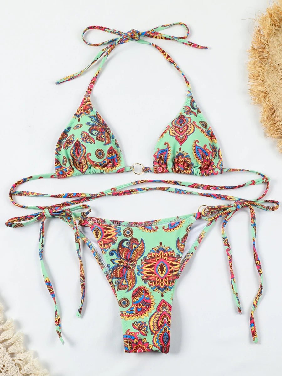 Sexy Women Bikini Micro Bikini Sets 2026 Push Up Female Swimsuit Thong Brazilian Swimwear Two Pieces Biquini Beach Swimming Suit - StepByStepNow