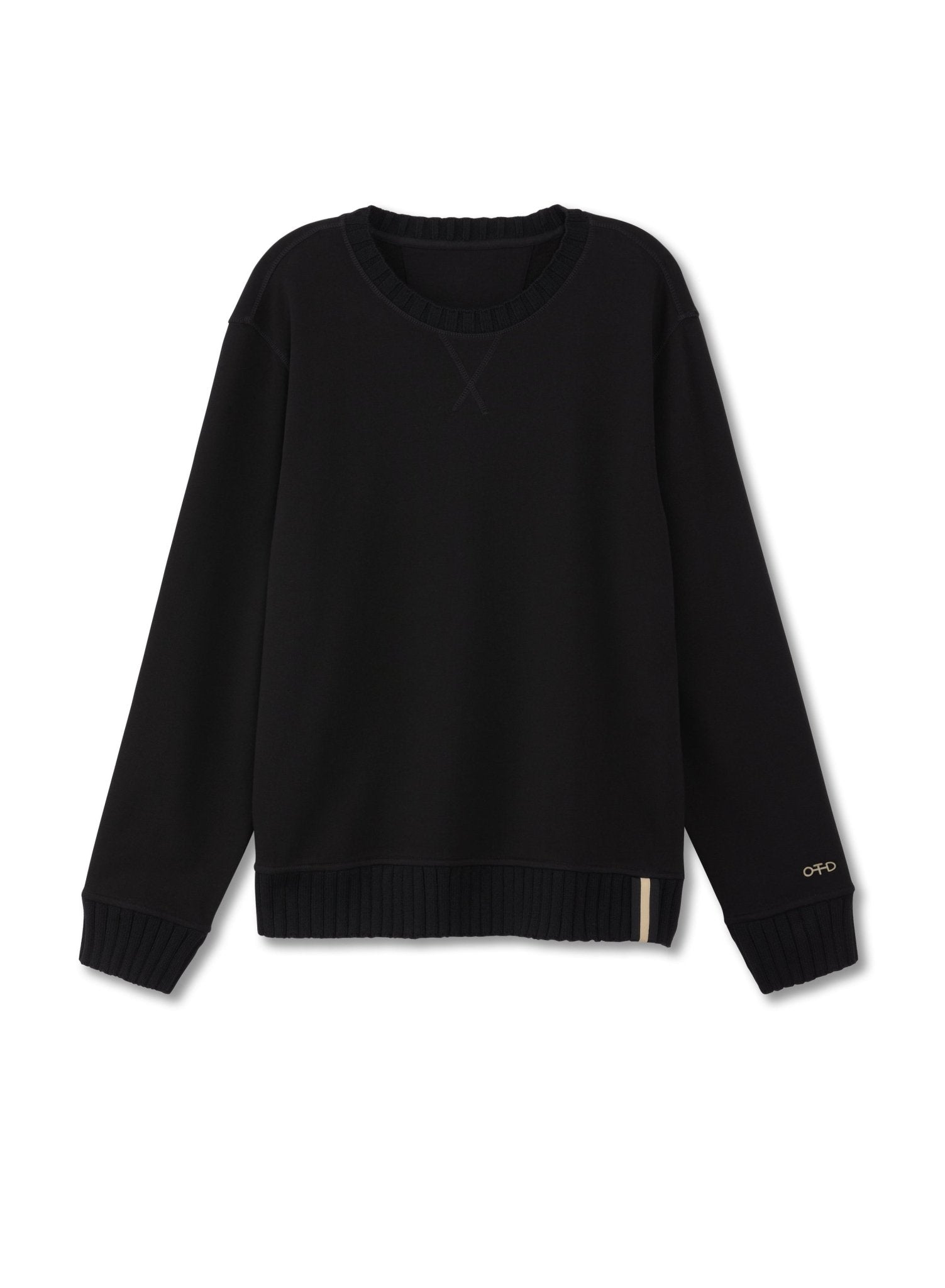 Signature Crewneck Sweatshirt (Black) - StepByStep