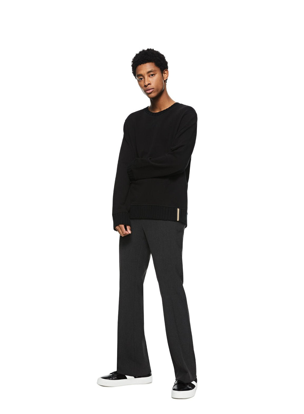 Signature Crewneck Sweatshirt (Black) - StepByStep