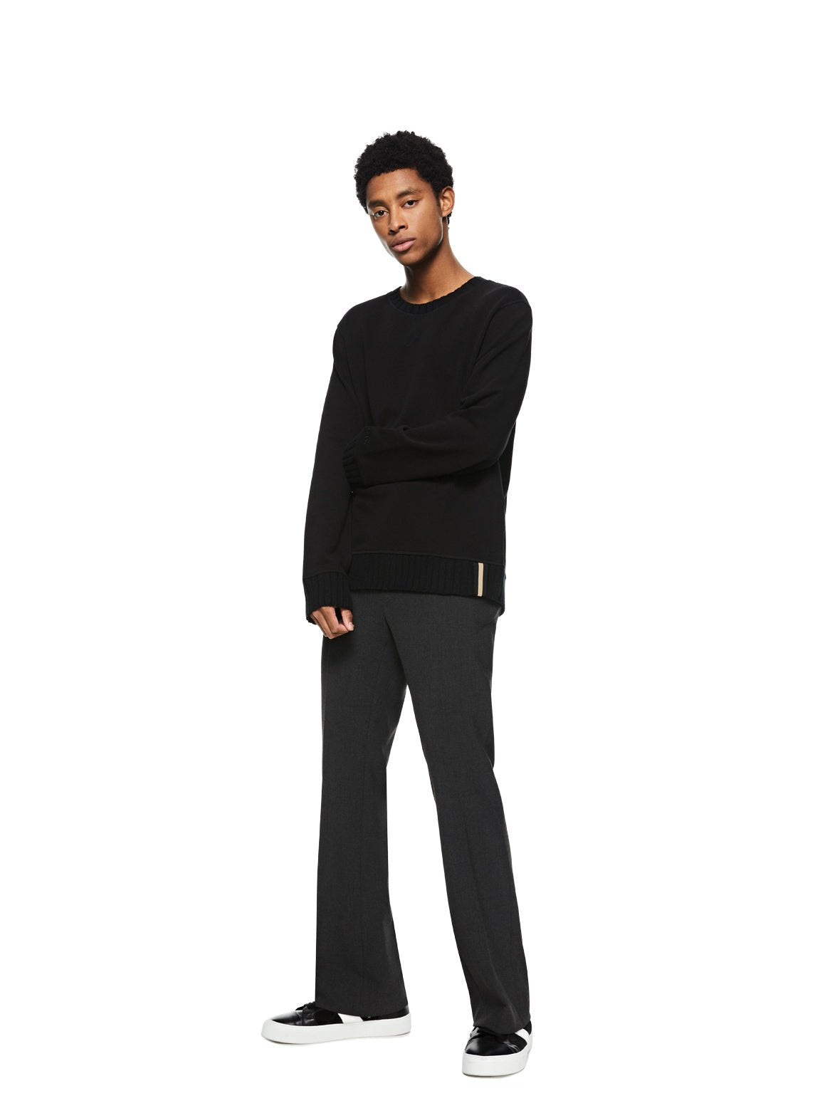 Signature Crewneck Sweatshirt (Black) - StepByStep