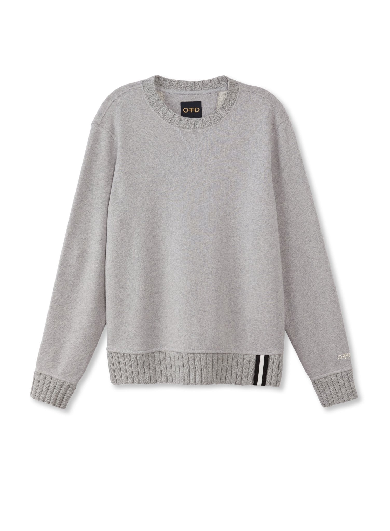 Signature Crewneck Sweatshirt (Grey Heather) - StepByStep
