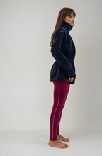 Single - Panel Cotton Windbreaker with Merino Wool Lining - Black - StepByStep