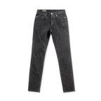 Skinny - Fit Stretch Velvet Jean (Black) - StepByStep