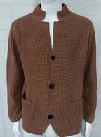 Slim Stand Collar Knitted New Cardigan Jacket - StepByStepNow