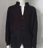 Slim Stand Collar Knitted New Cardigan Jacket - StepByStepNow