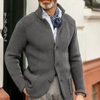 Slim Stand Collar Knitted New Cardigan Jacket - StepByStepNow