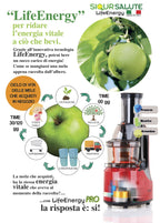Slow juicer LifeEnergy PRO - StepByStep