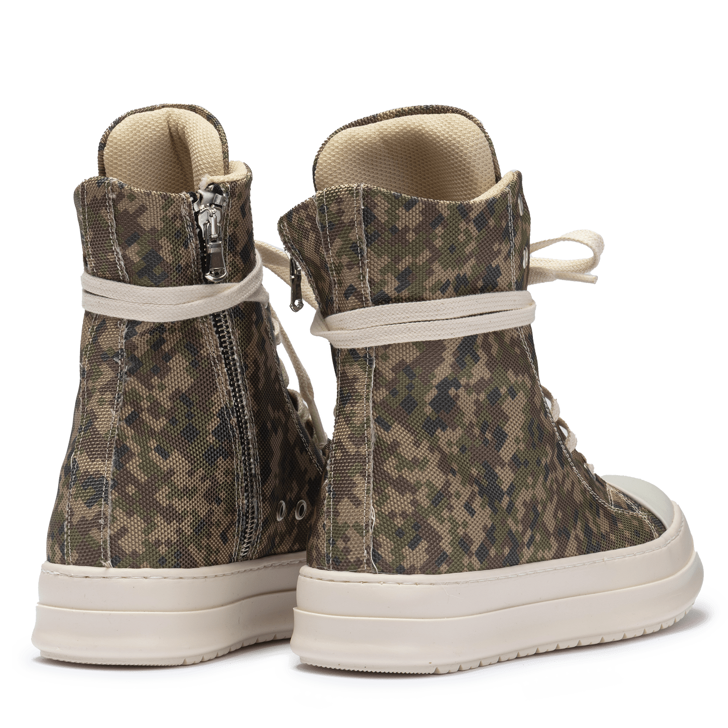 Sneakers Canvas Camouflage High - StepByStepNow