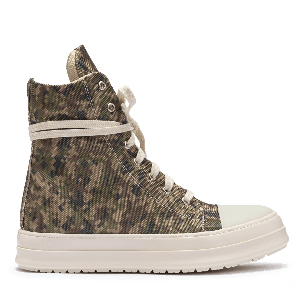 Sneakers Canvas Camouflage High - StepByStepNow