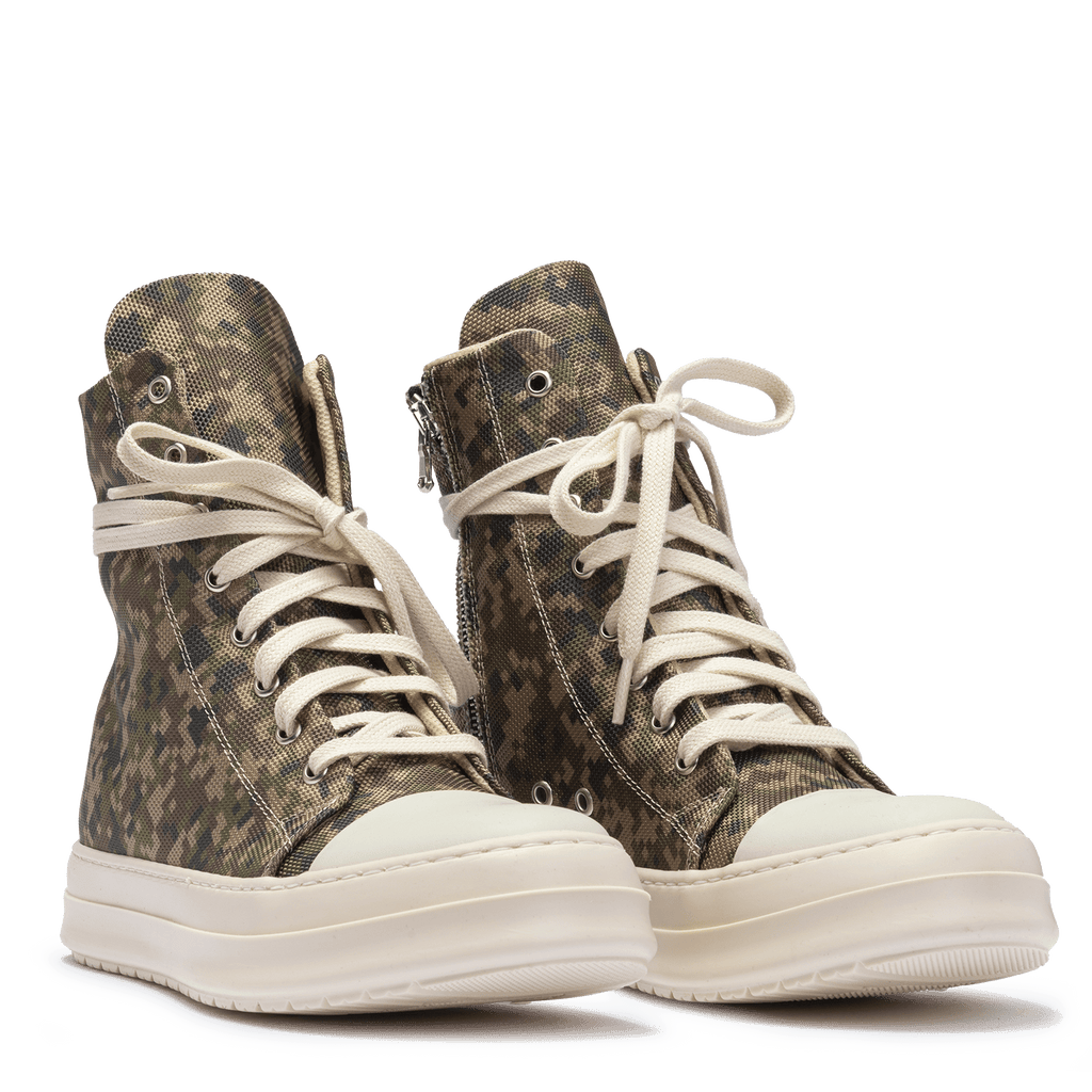 Sneakers Canvas Camouflage High - StepByStepNow