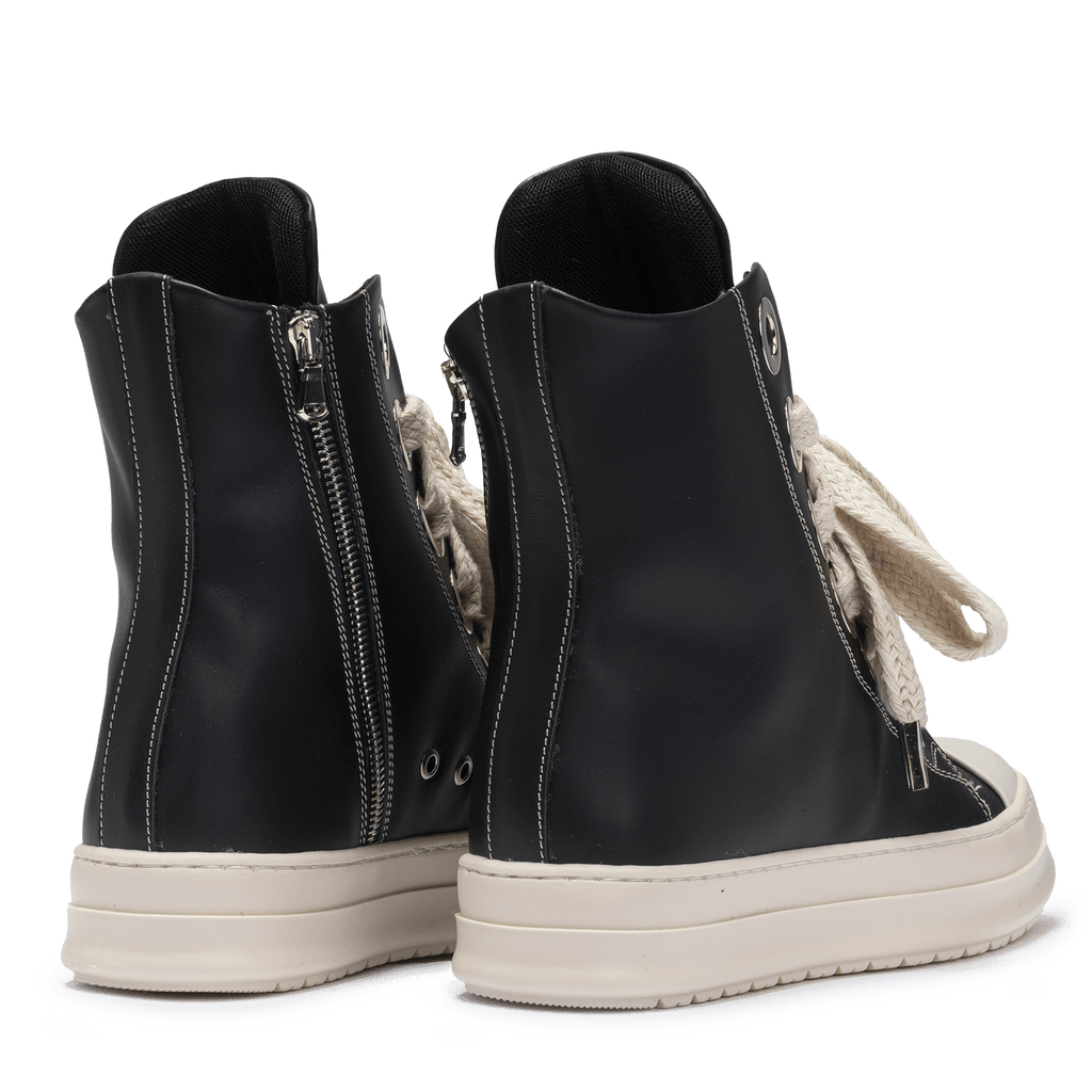 Sneakers Leather High Maxi Lace - StepByStepNow