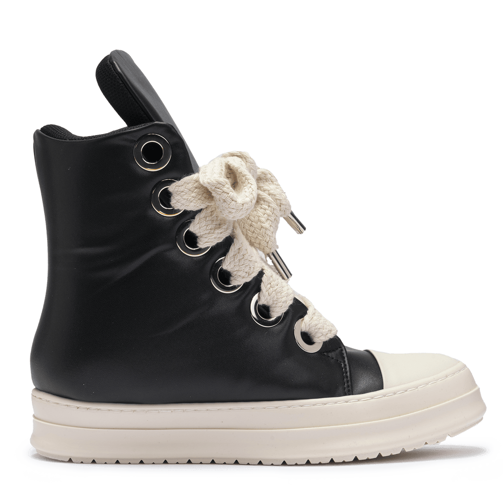 Sneakers Leather High Puffer - StepByStepNow