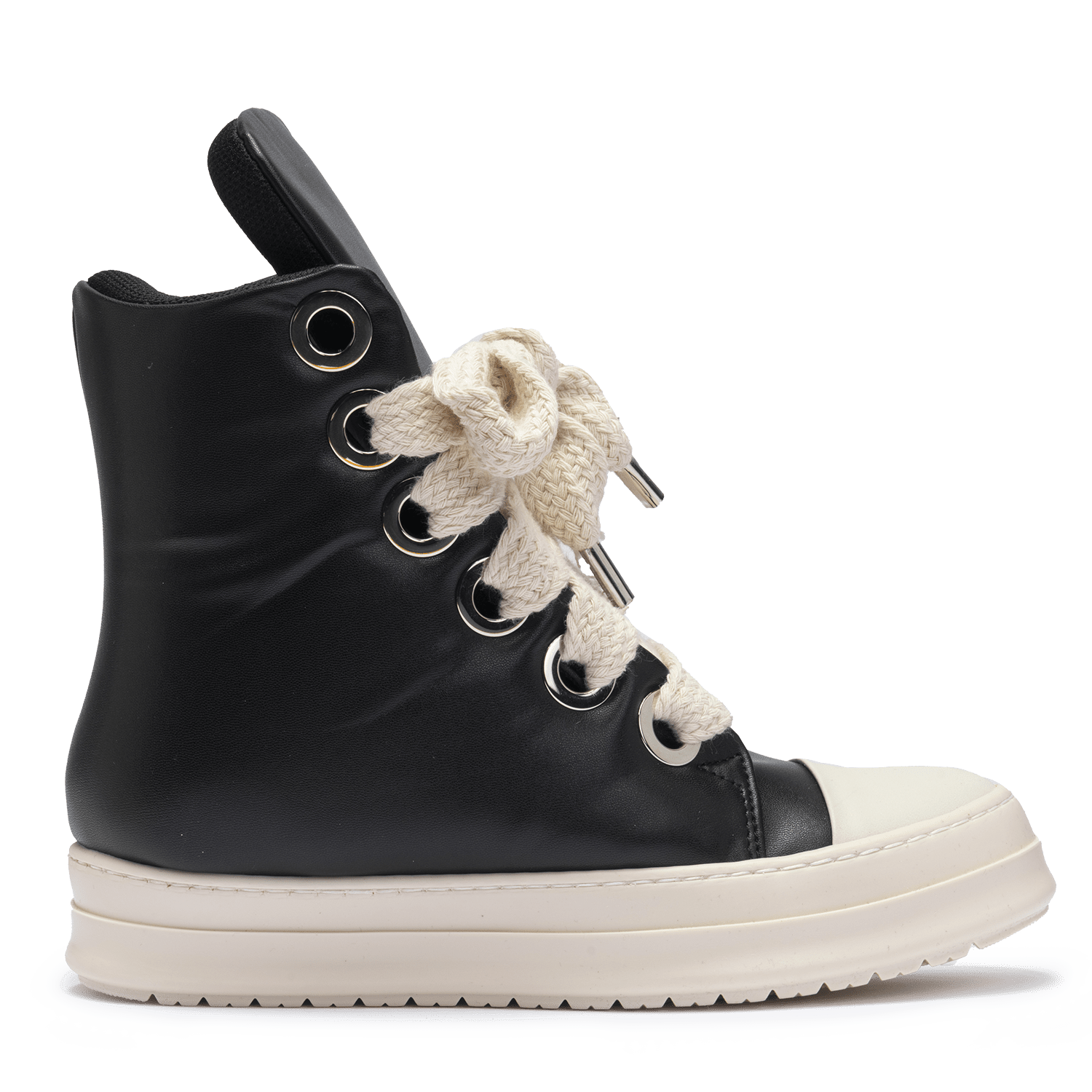 Sneakers Leather High Puffer - StepByStepNow