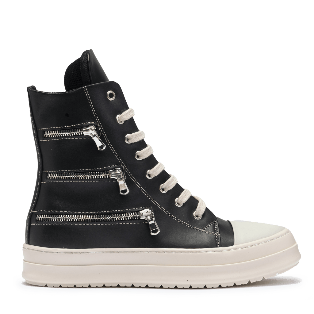 Sneakers Leather High Triple Zip - StepByStepNow